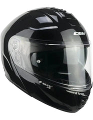 CGM 569A C-MAX MONO Moto Modulare Caschi Nero