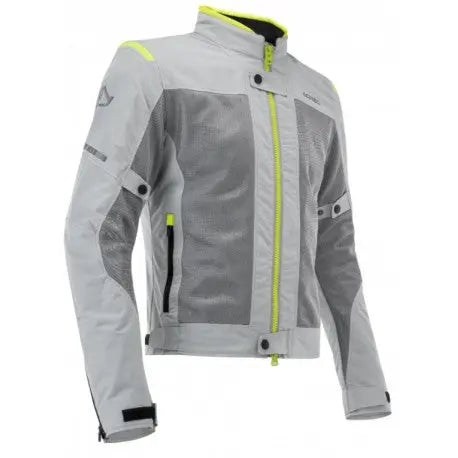 ACERBIS RAMSEY VENTED 2.0 CE GIACCA MOTO DONNA GRIGIO GIALLO 