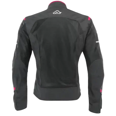 ACERBIS RAMSEY VENTED 2.0 CE GIACCA MOTO DONNA NERA ROSA 