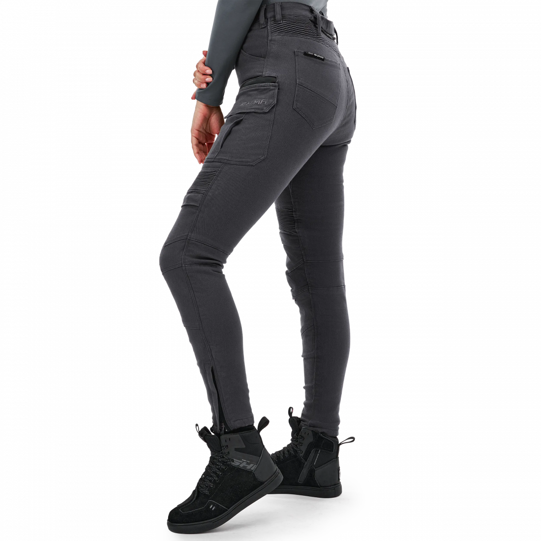 SHIMA GIRO 3.0 LADY PANTALON DE MOTO GRIS 
