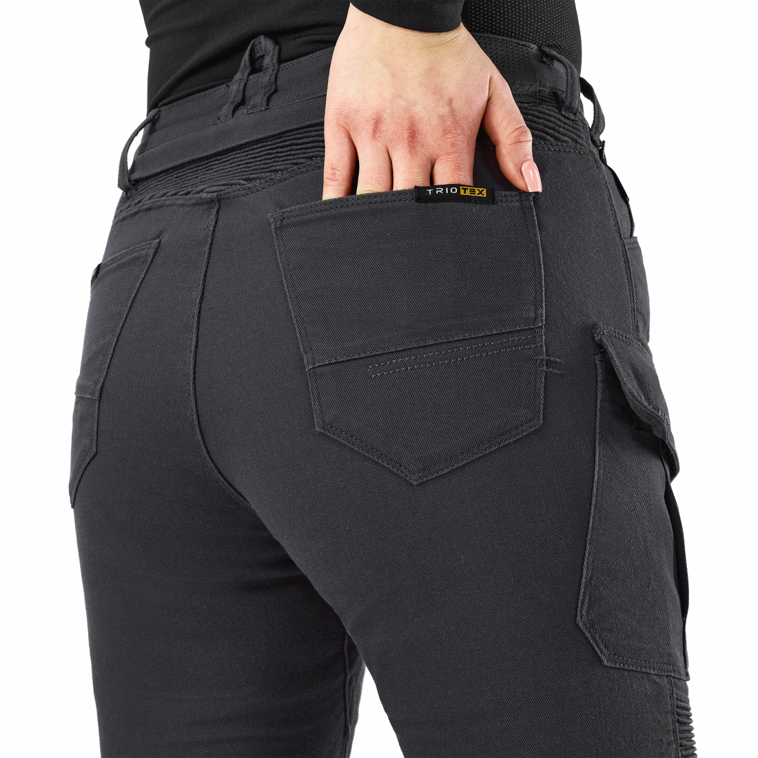 SHIMA GIRO 3.0 LADY PANTALON DE MOTO GRIS 