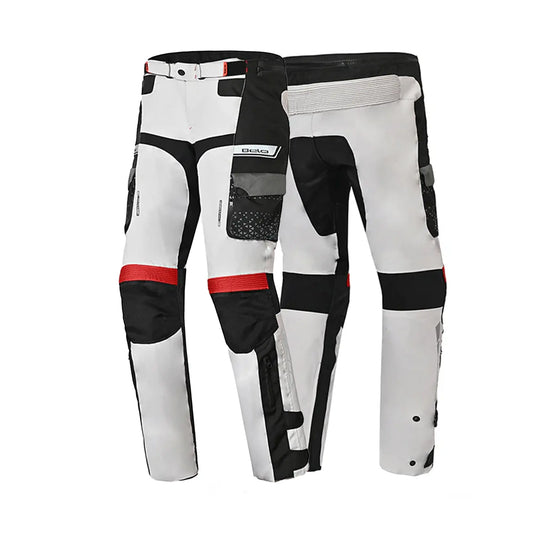 Bela Crossroad Extreme WP Pantaloni in tessuto impermeabile Ice/ Nero/ Rosso 