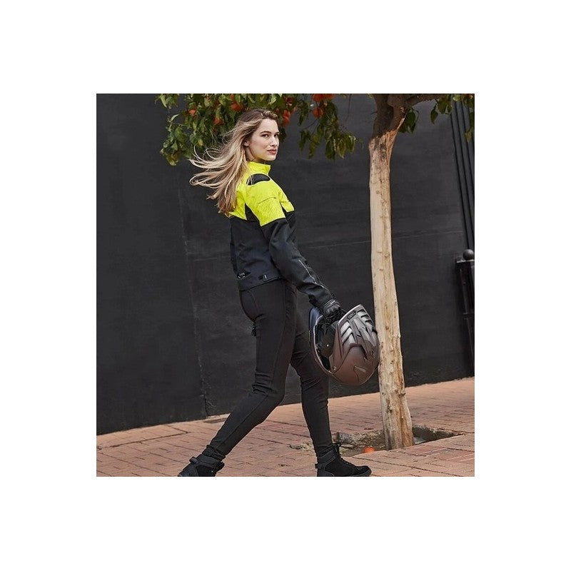 SHIMA CRUZ 2.0 PANTALONE DE MOTO DE MUJER NEGRO 