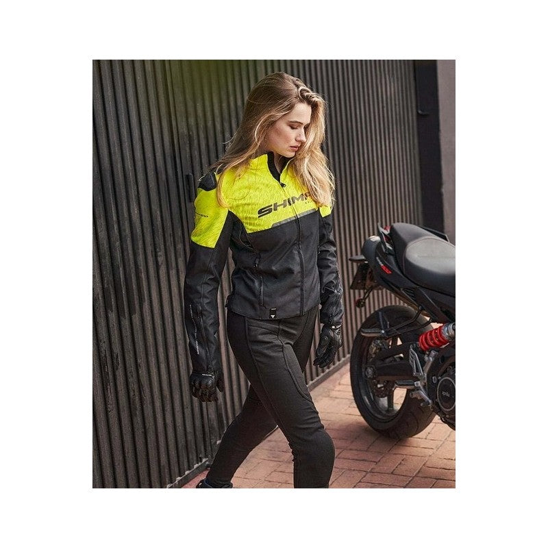 SHIMA CRUZ 2.0 PANTALONE DE MOTO DE MUJER NEGRO 
