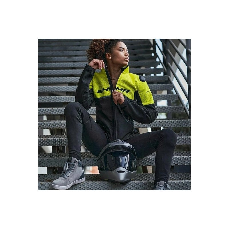 SHIMA CRUZ 2.0 PANTALONE DE MOTO DE MUJER NEGRO 