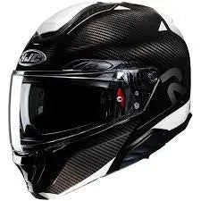 HJC RPHA 91 Noela Carbon MC5 da moto Caschi modulari Nero yamoto