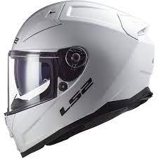 LS2 FF811 Vector II Solid casco da moto bianco