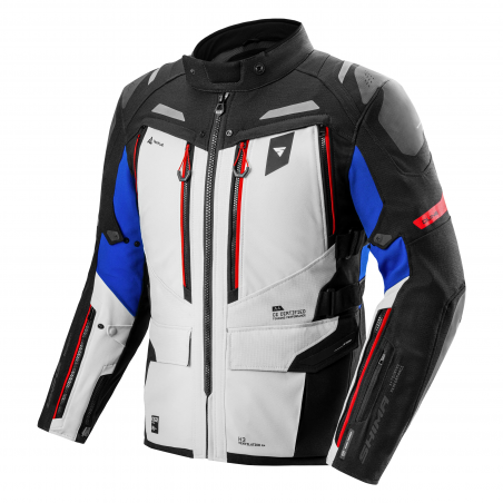 SHIMA DUNE 2.0 CHAQUETA DE MOTO HOMBRE AZUL 