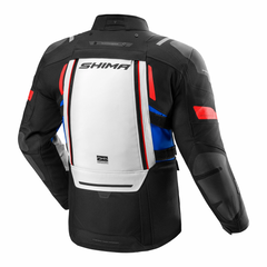 SHIMA DUNE 2.0 CHAQUETA DE MOTO HOMBRE AZUL 