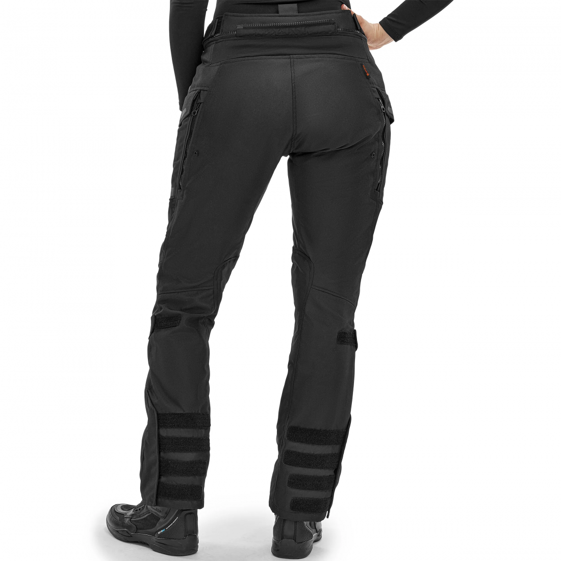 SHIMA DUNE SHORT PANTALONE DE MOTO MUJER NEGRO 