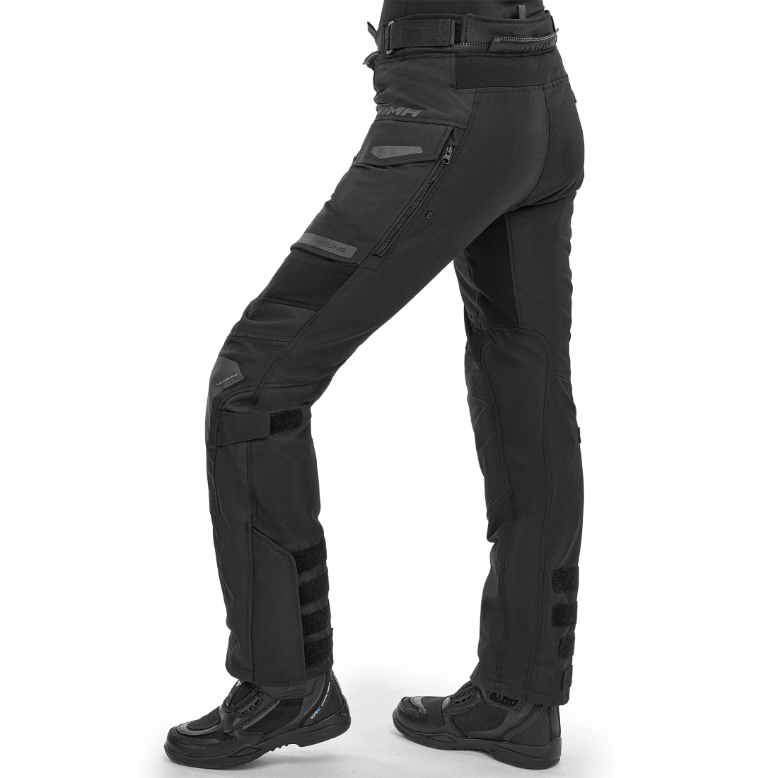 SHIMA DUNE SHORT PANTALONE DE MOTO MUJER NEGRO 