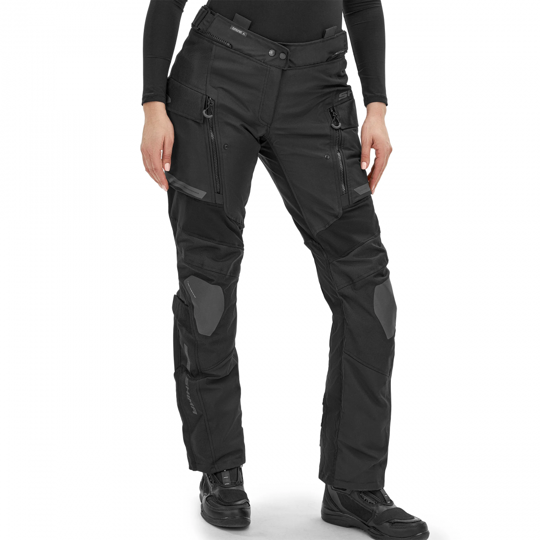 SHIMA DUNE LADY PANTALONE DE MOTO TEXTILS NEGRO 