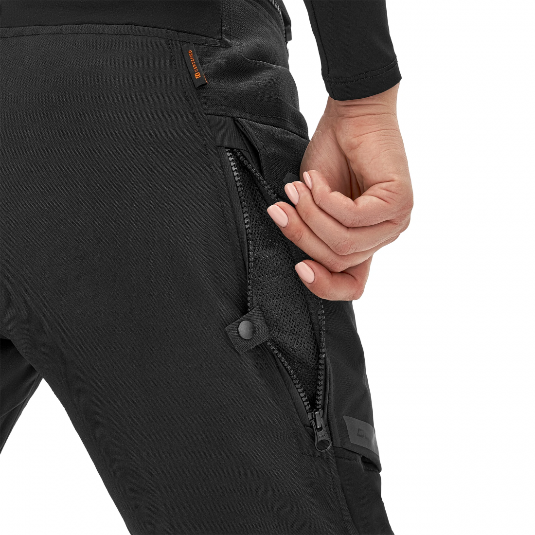 SHIMA DUNE LADY PANTALONE DE MOTO TEXTILS NEGRO 