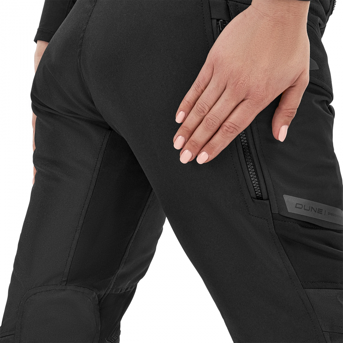 SHIMA DUNE LADY PANTALONE DE MOTO TEXTILS NEGRO 
