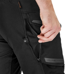 SHIMA DUNE PANTALONE TEXTIL DE MOTO HOMBRE NEGRO 