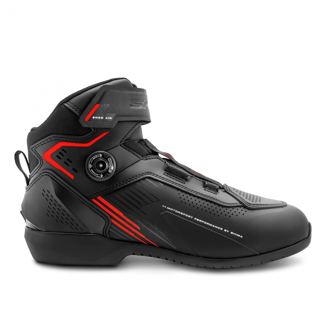 SHIMA ENZO MEN AIR NEGRO/ROJO 