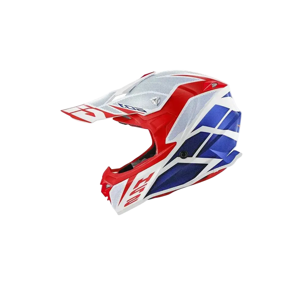 GIVI 60.1 INVER Moto Motocross Enduro Caschi Rosso Bianco 