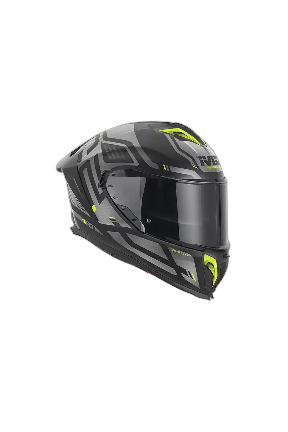 GIVI H503 QUASAR Casco integrale per moto Nero Titanio Giallo 