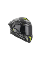 GIVI H503 QUASAR Casco integrale per moto Nero Titanio Giallo 