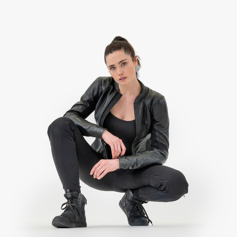 SHIMA FLEXX VAQUEROS DE MOTO MUJER NEGRO 