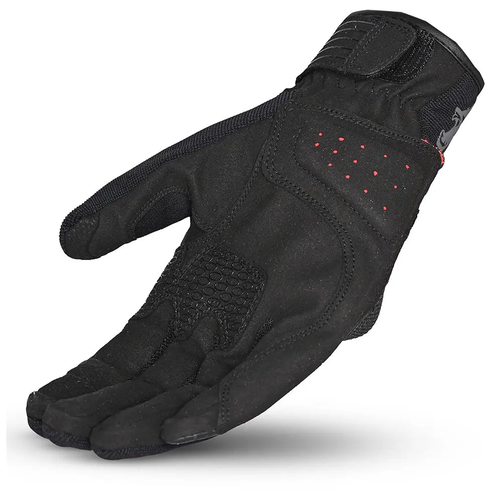 Bela Hero Air Guanti estivi - Nero/Rosso back