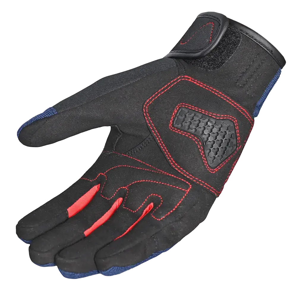 Bela - Guanto In Tessuto Star Royal Blu/ Nero 