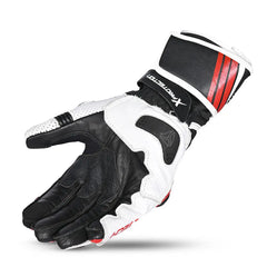 R-tech GP Racing  Guanti da corsa da uomo - NERO/ROSSO 