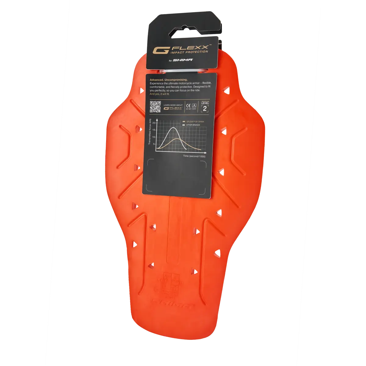 SHIMA G-FLEXX BACK PROTECTOR LVL.2 