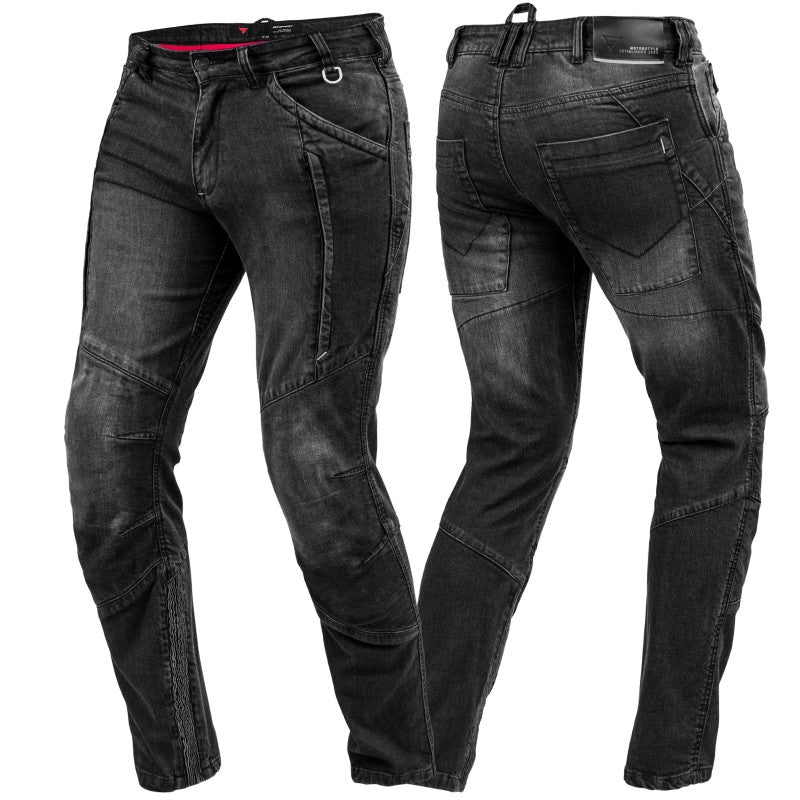SHIMA GHOST JEANS DE MOTO NEGRO 