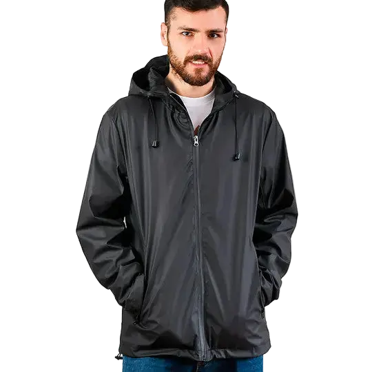 Giacca Antipioggia Impermeabile Tj Marvin SPORTIVA J01 NERO 