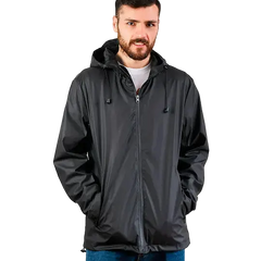 Giacca Antipioggia Impermeabile Tj Marvin SPORTIVA J01 NERO 