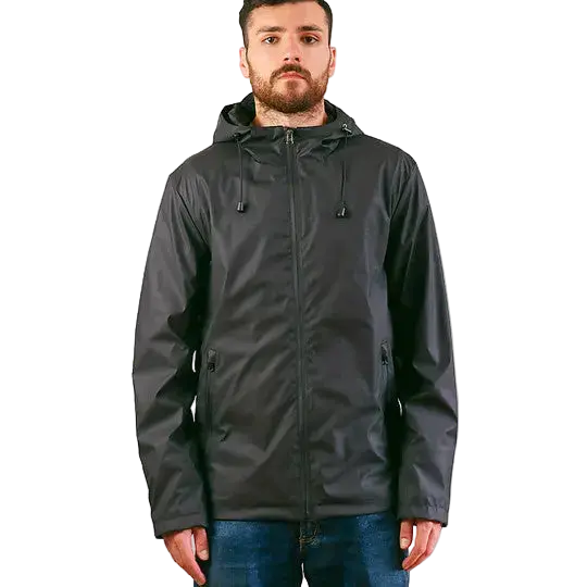 Giacca Antipioggia Impermeabile Tj Marvin SPORTIVA J01 NERO 