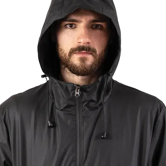 Giacca Antipioggia Impermeabile Tj Marvin SPORTIVA J01 NERO 