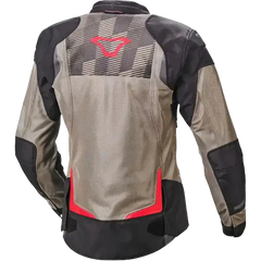 Macna Orcano Giacca in tessuto donna Marrone/nero/rosso 