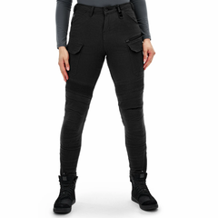SHIMA GIRO 3.0 LADY VAQUEROS DE MOTO NEGRO 