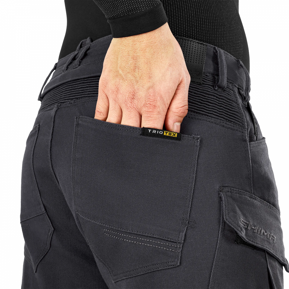 SHIMA GIRO 3.0 MAN PANTALON DE MOTO GRIS 