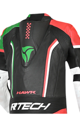 R-Tech Hawk 1 Pc Nero Bianca verde rosso 