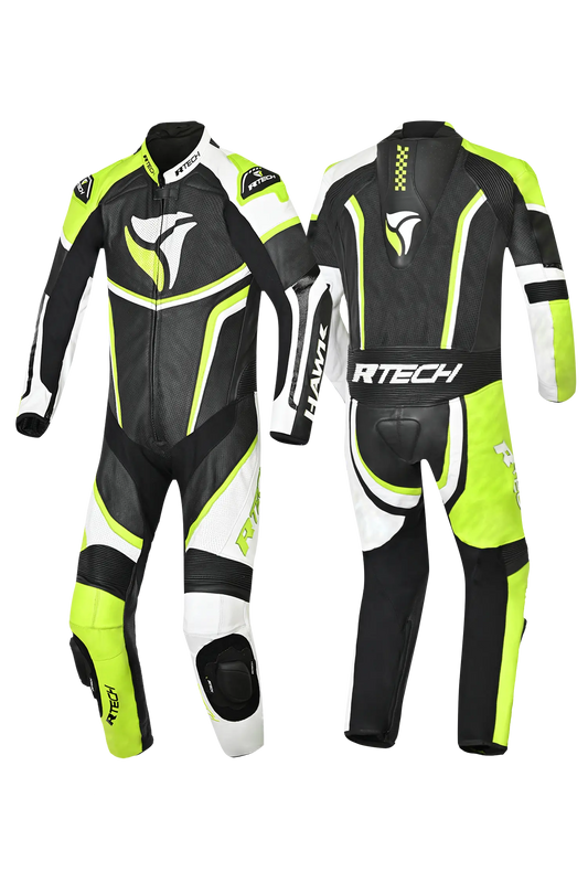 R-Tech Hawk 1 Pc Nero Bianca Giallo Fluor 