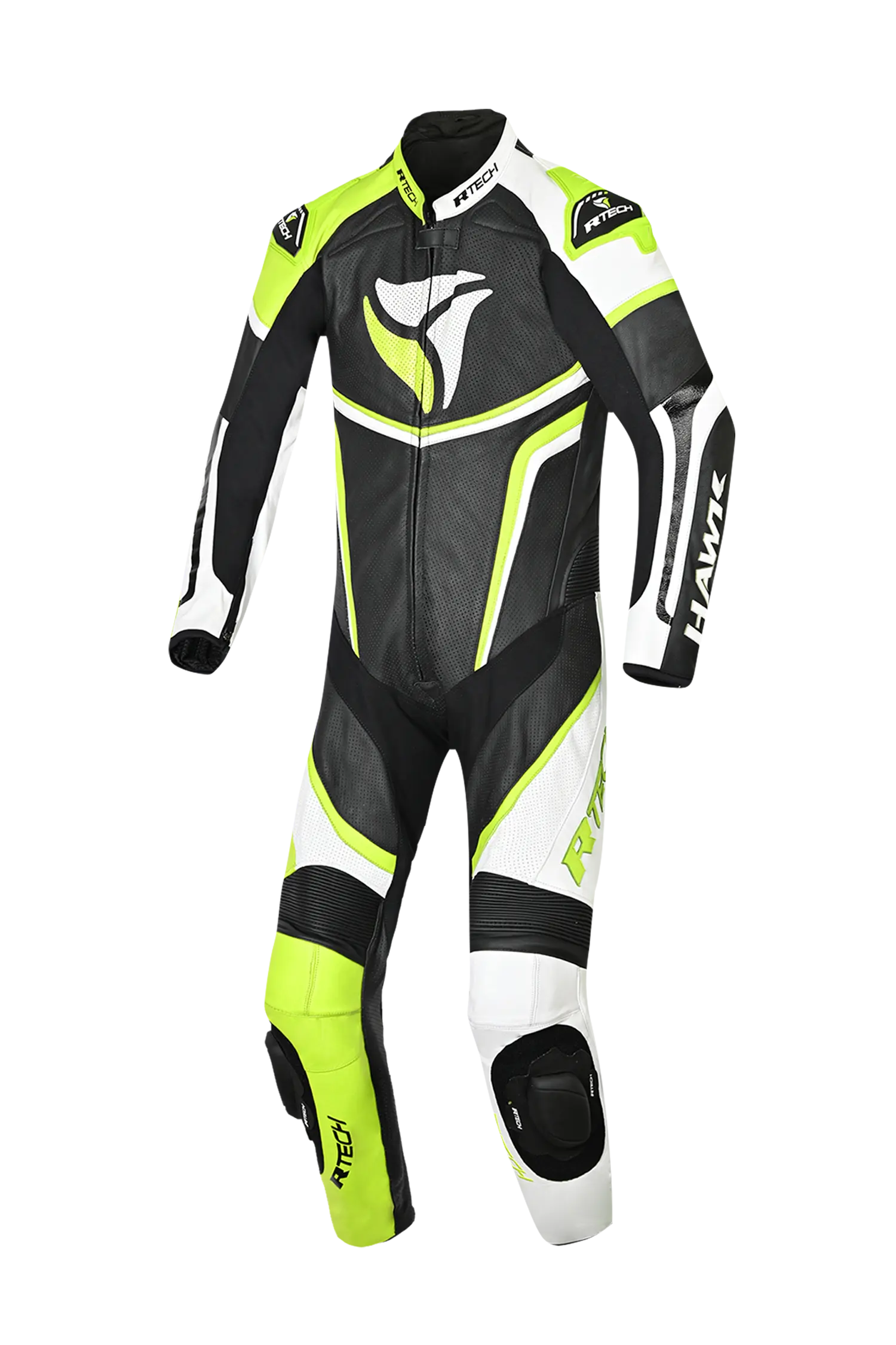 R-Tech Hawk 1 Pc Nero Bianca Giallo Fluor 
