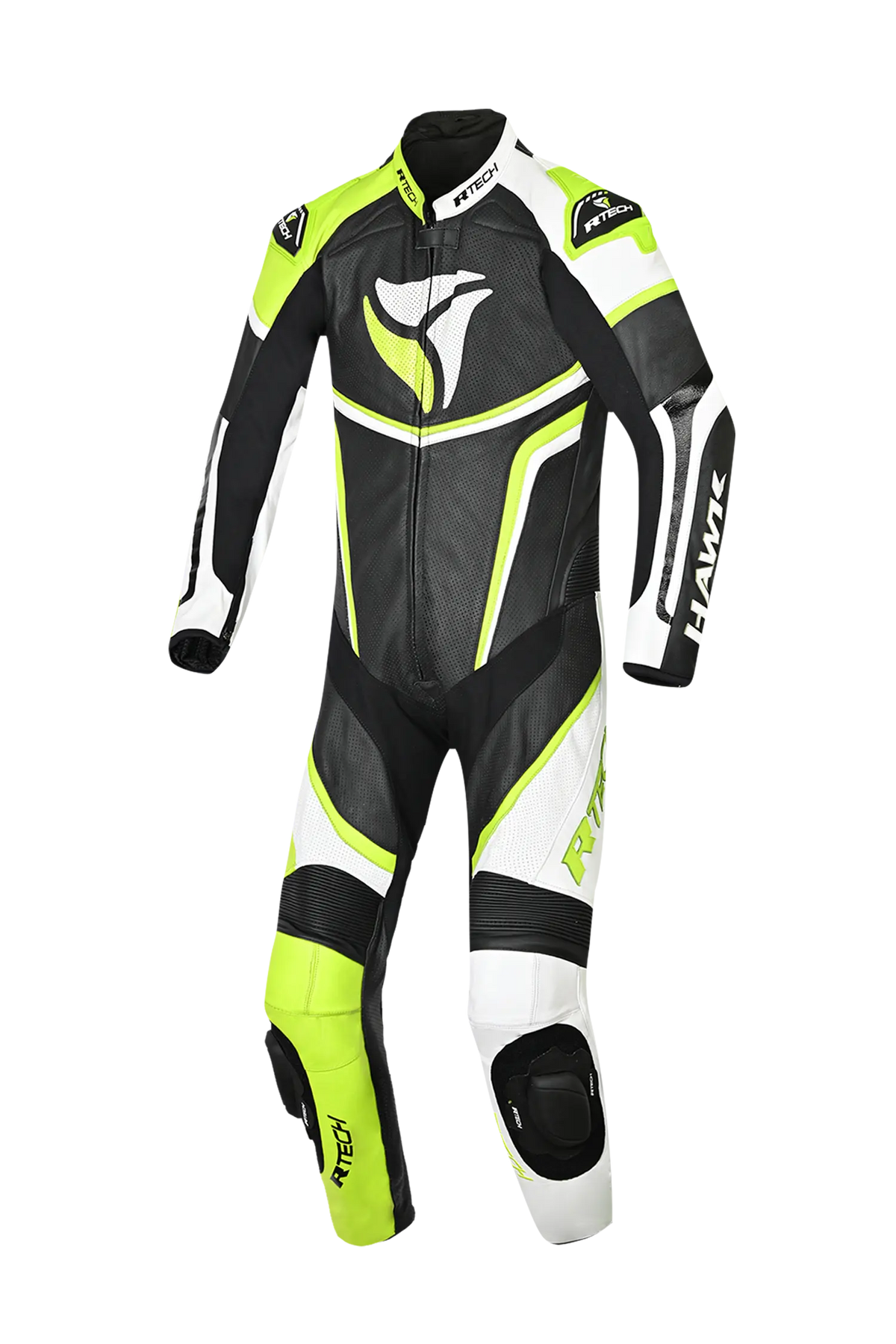 R-Tech Hawk 1 Pc Nero Bianca Giallo Fluor 