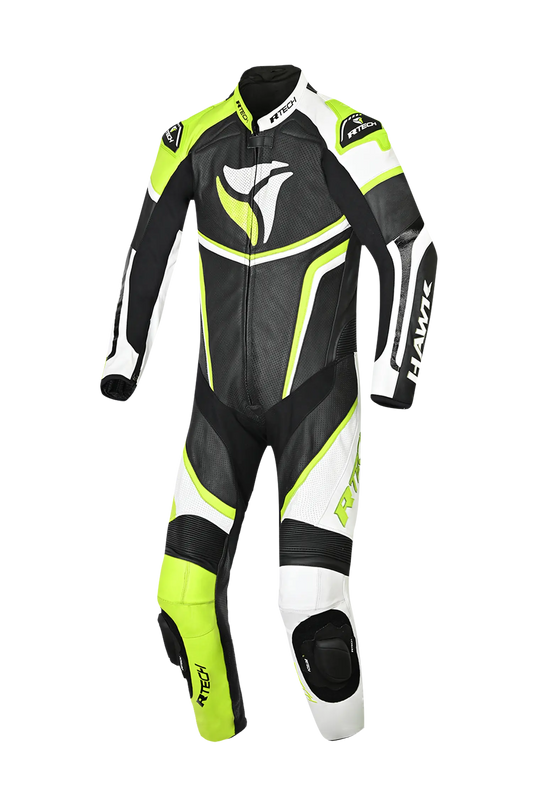R-Tech Hawk 1 Pc Nero Bianca Giallo Fluor 