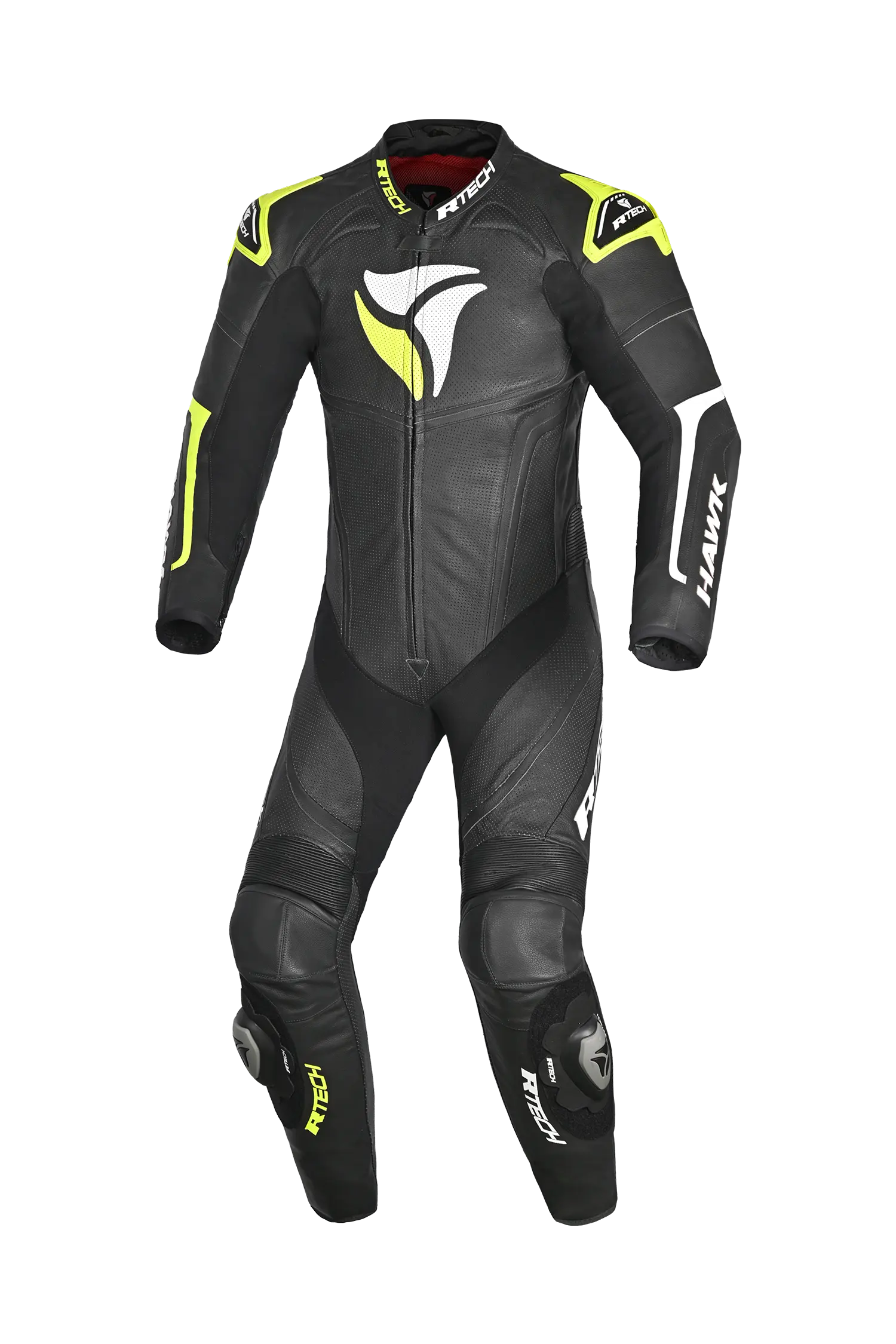 R-Tech Hawk 1 Pc Nero Giallo Fluor 