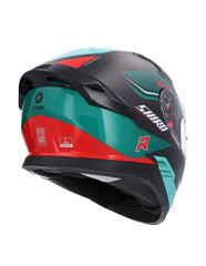 Shiro Katana Orbe integral Casco Verde  Opaco - Yamoto.it