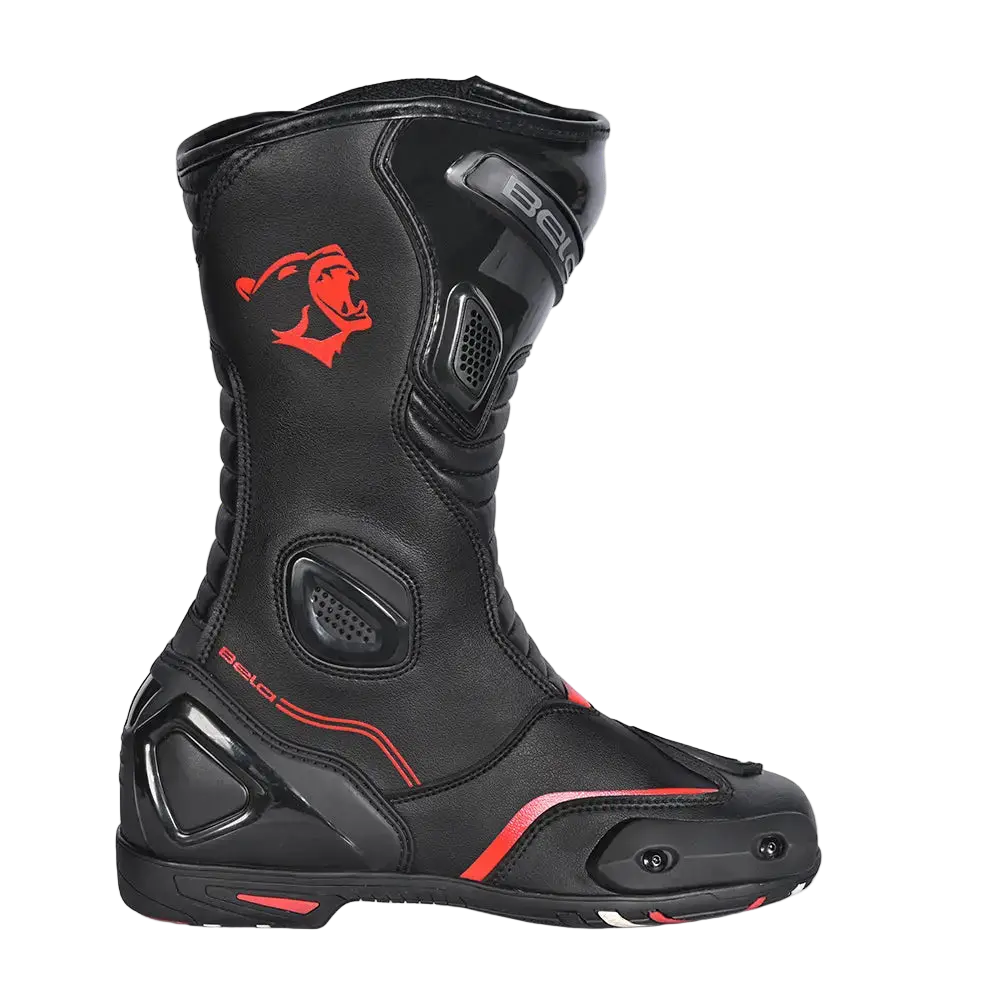 Bela Strip Black Rosso sportivo stivali 