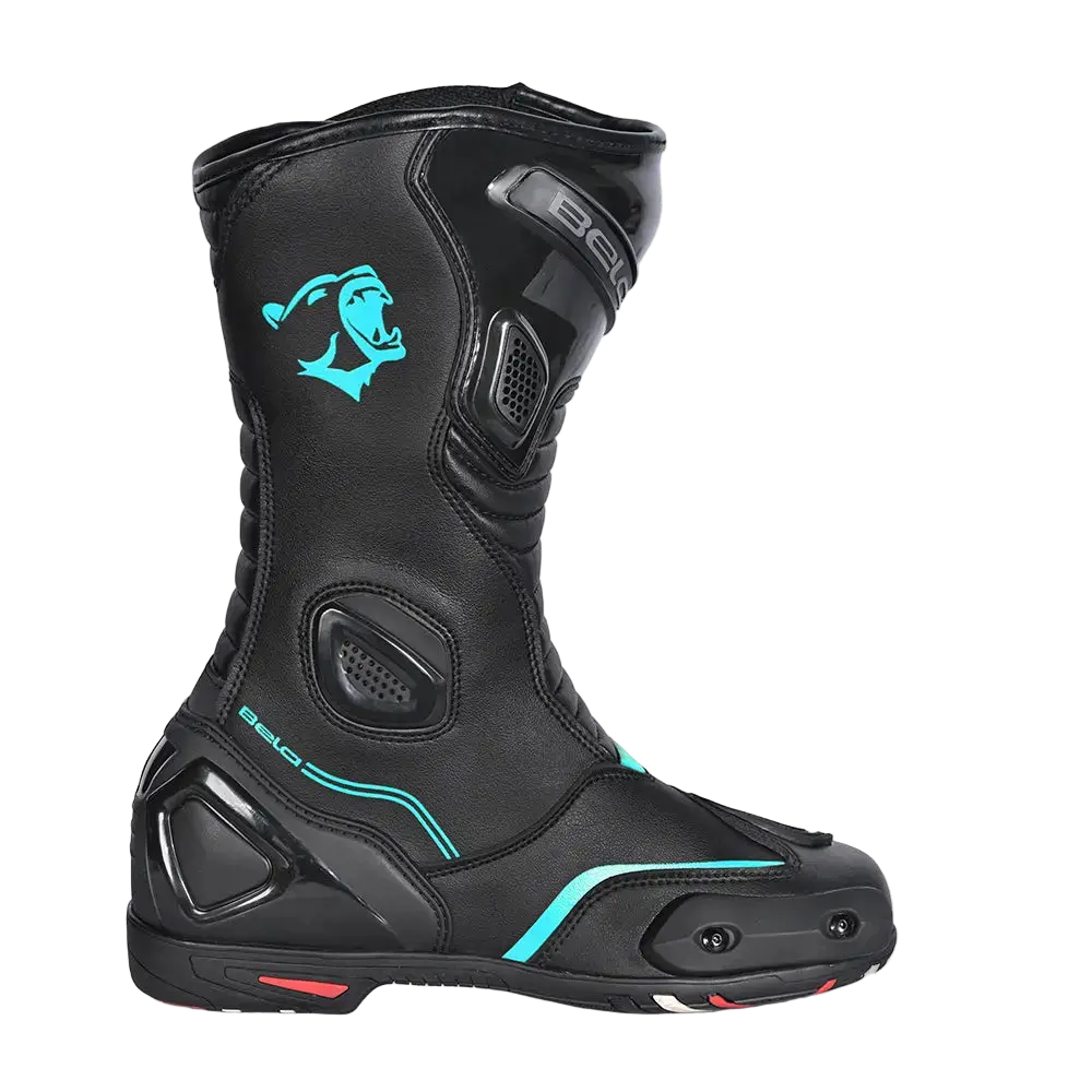 Bela Strip donna nero/Turquesa  sportivo stivali 