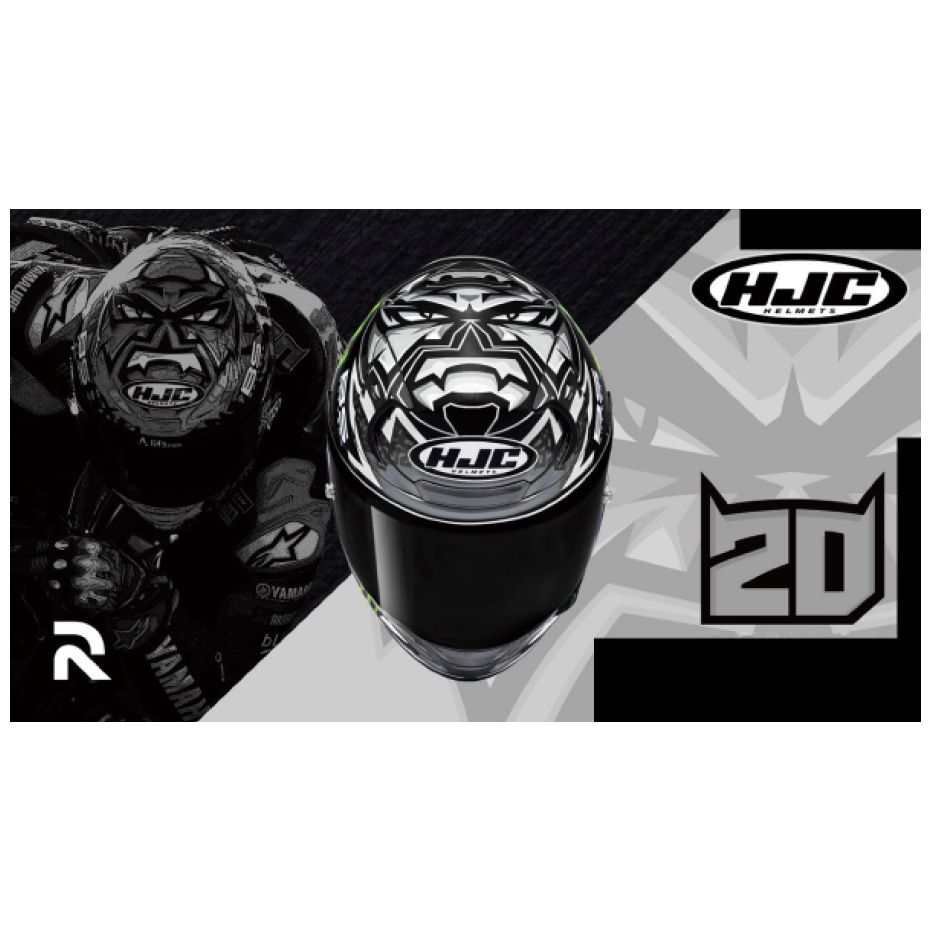 HJC RPHA12 QUARTARARO REPLICA NERO - SECURTEX MOTOR S.L (t/a MaximoMoto)