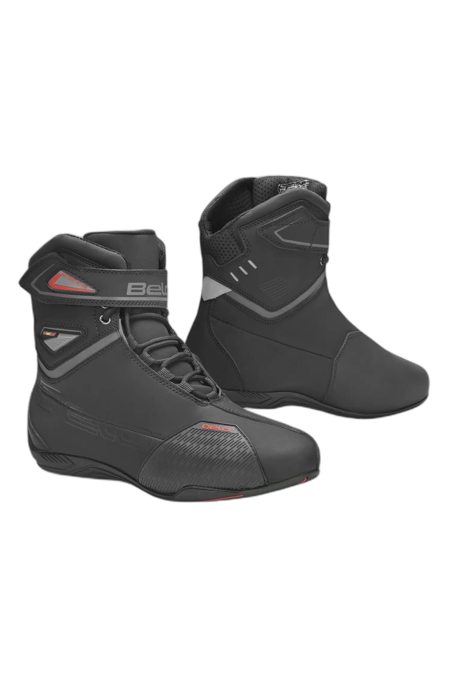 Bela Blaze Scarpe de moto de Urbano Nero 