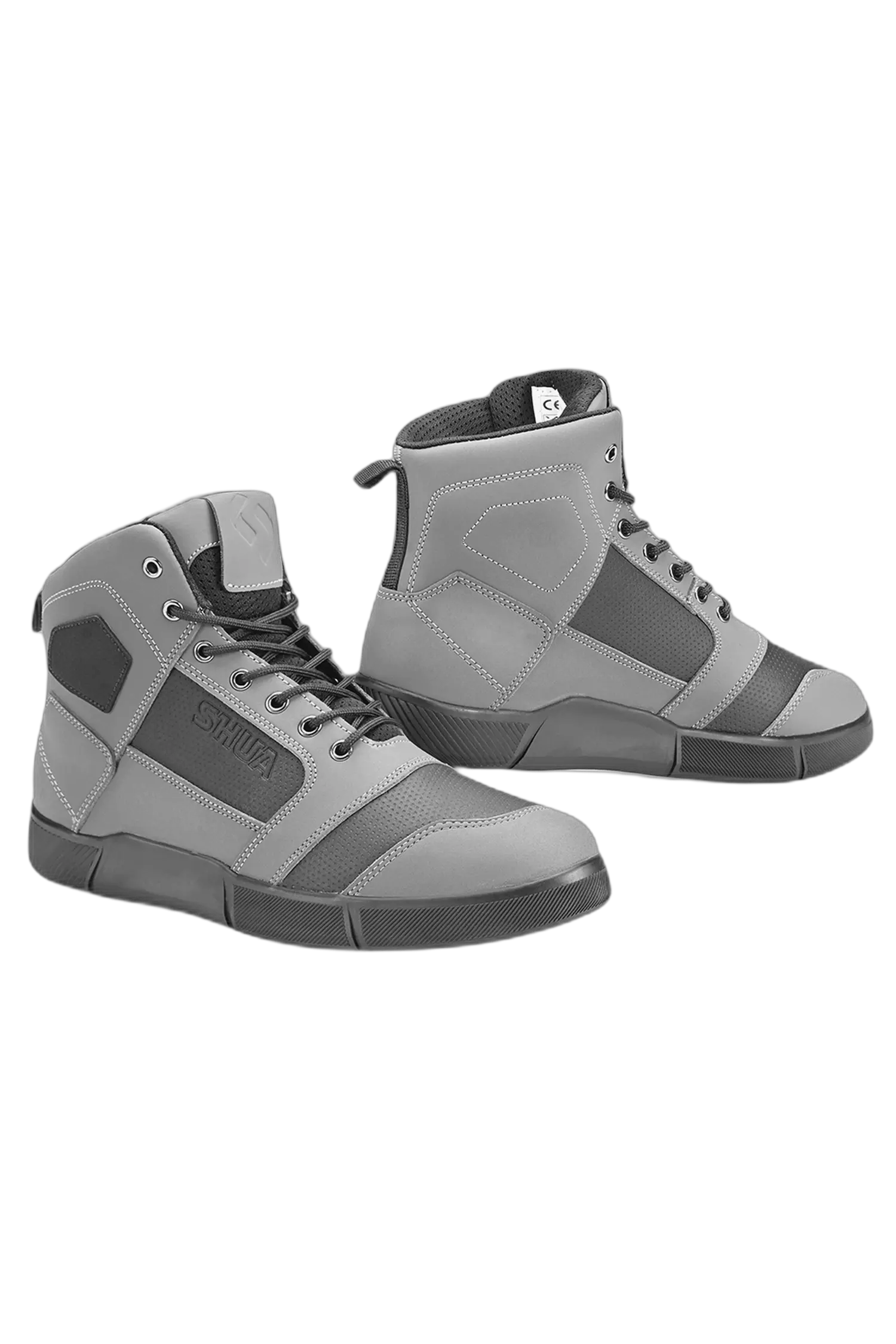 SHUA Shift Stivali pelle grigio 