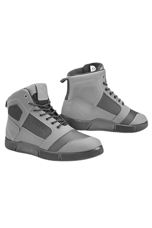 SHUA Shift Stivali pelle grigio 