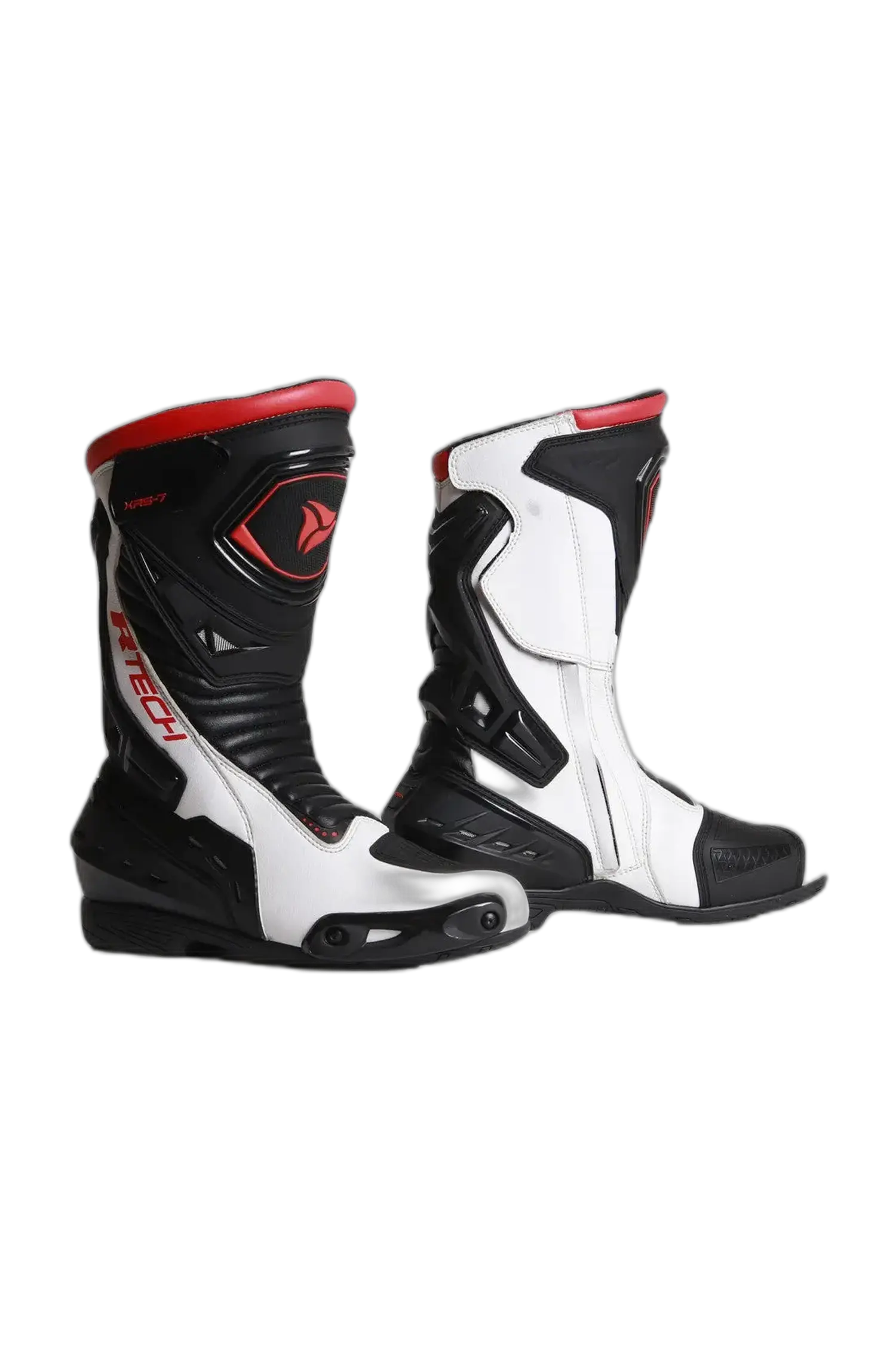 R-Tech Tornado 2.0 Stivali da corsa Nero Bianco Rosso 
